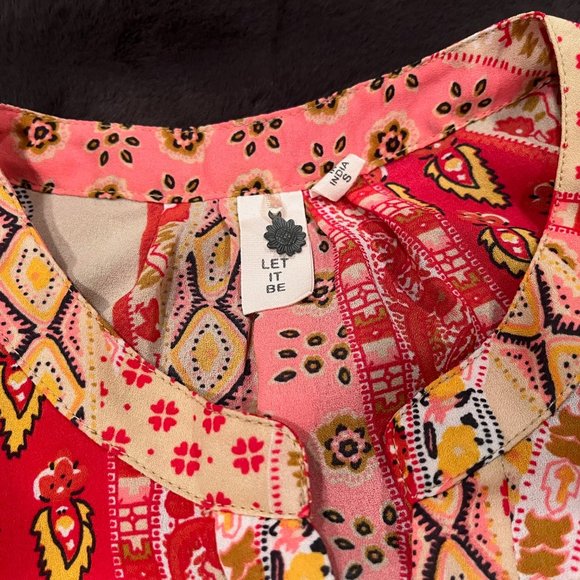 Let It Be BoHo Sleeveless Top - Small (S) - Picture 3 of 5